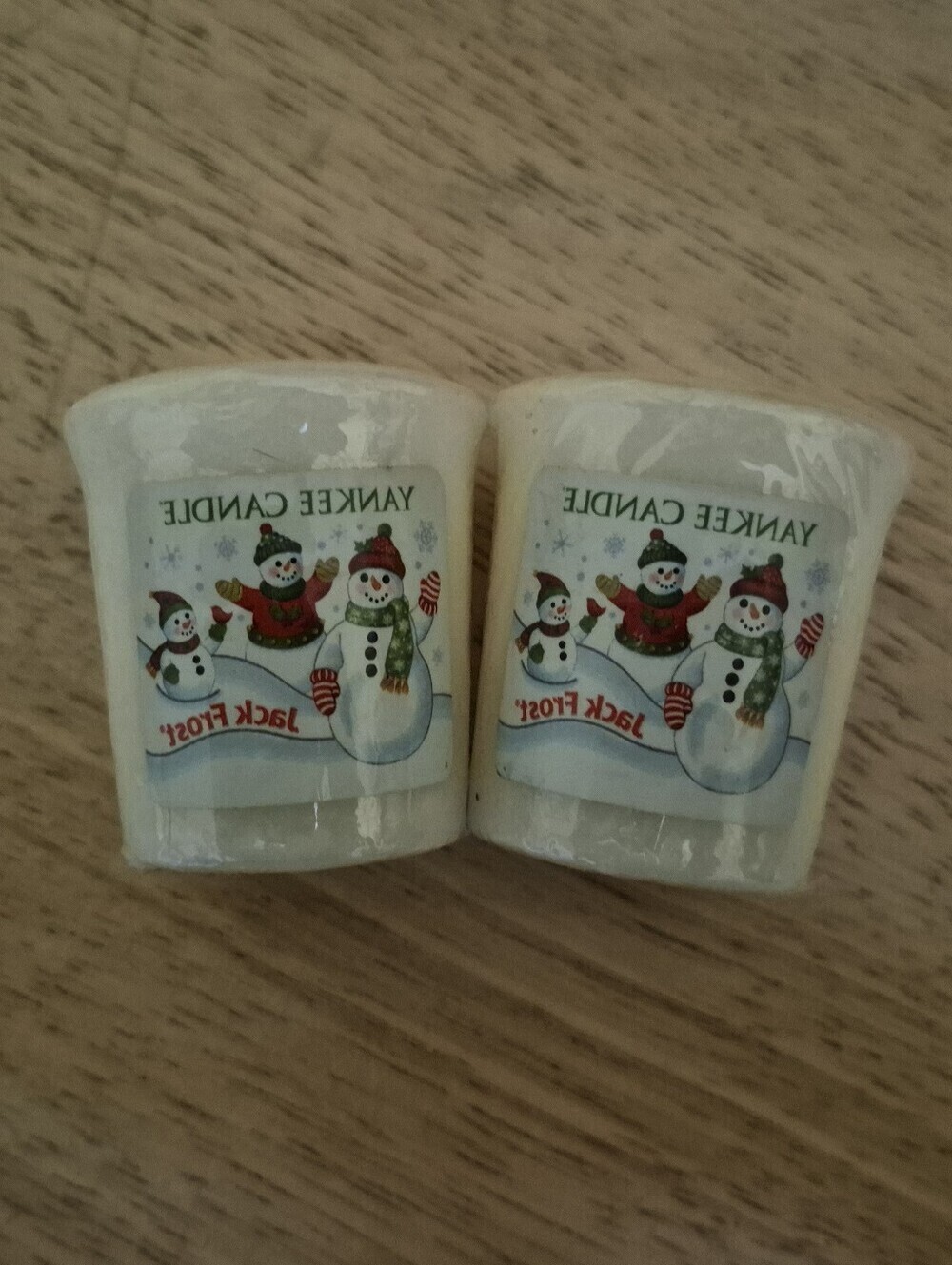 Vintage Yankee Candle Jack Frost Sealed Candle Lot Retired Scent